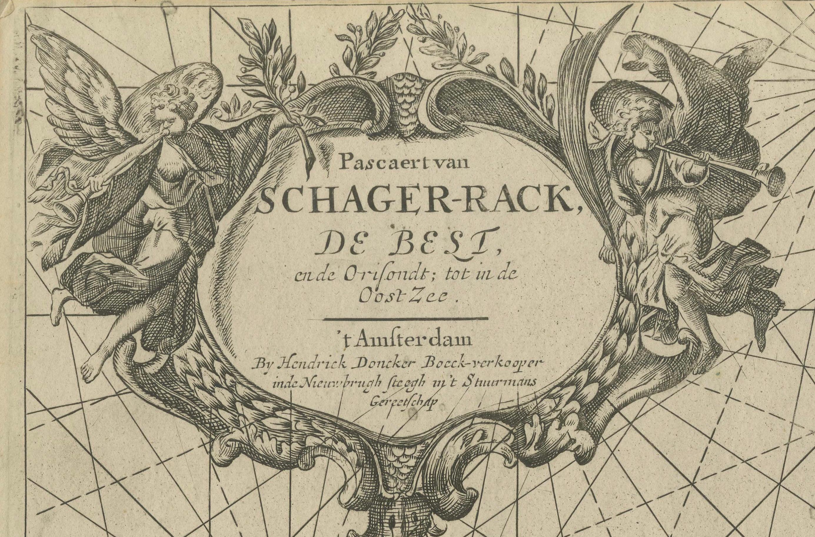 17th Century Nautical Chart of Skagerrak and Øresund by Johannes van Keulen For Sale 3