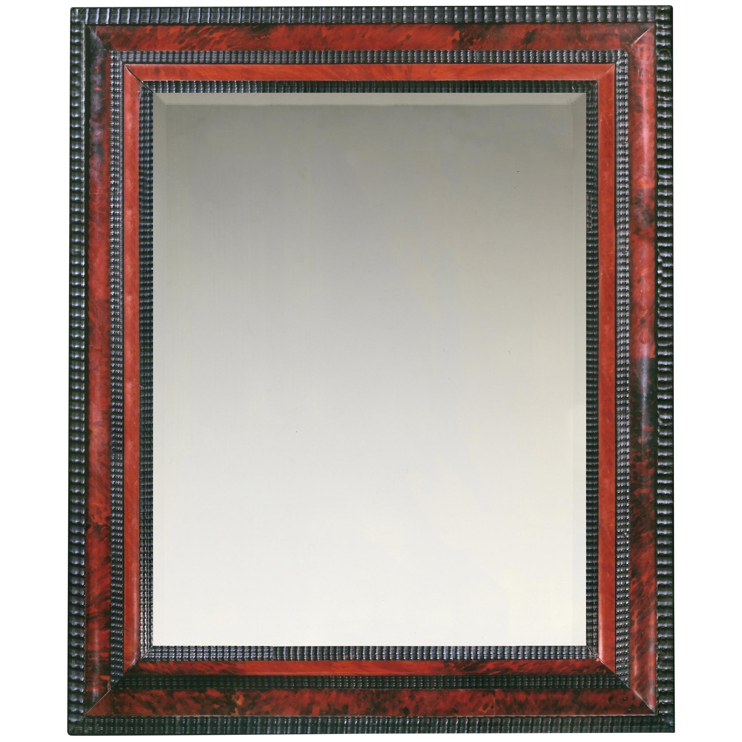 17th Century Netherlandish Cabinetmaker
s Frame, with its Period Mirror Plate For Sale
