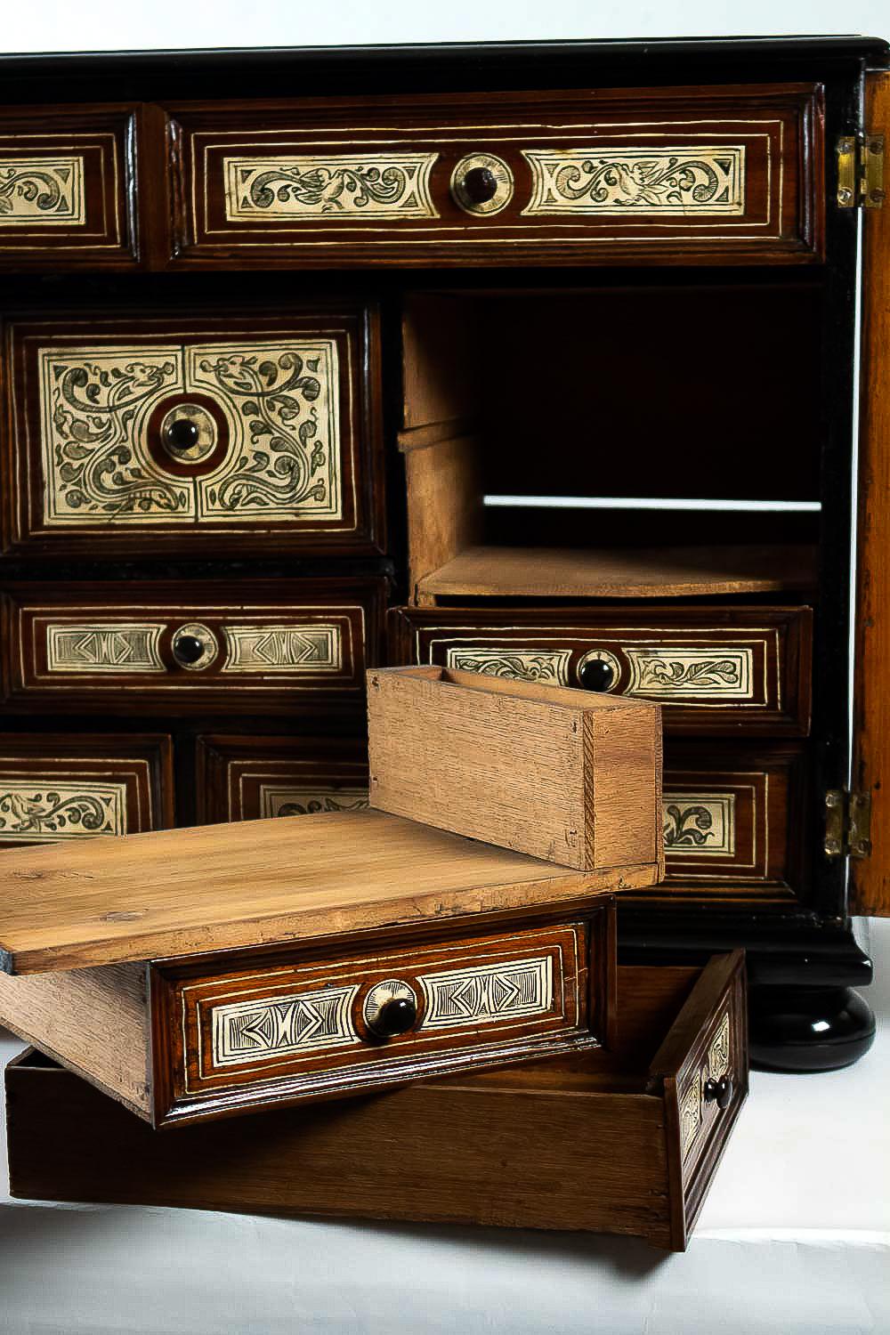 17th Century North-Italian Collectors Cabinet, circa 1650-1690 6