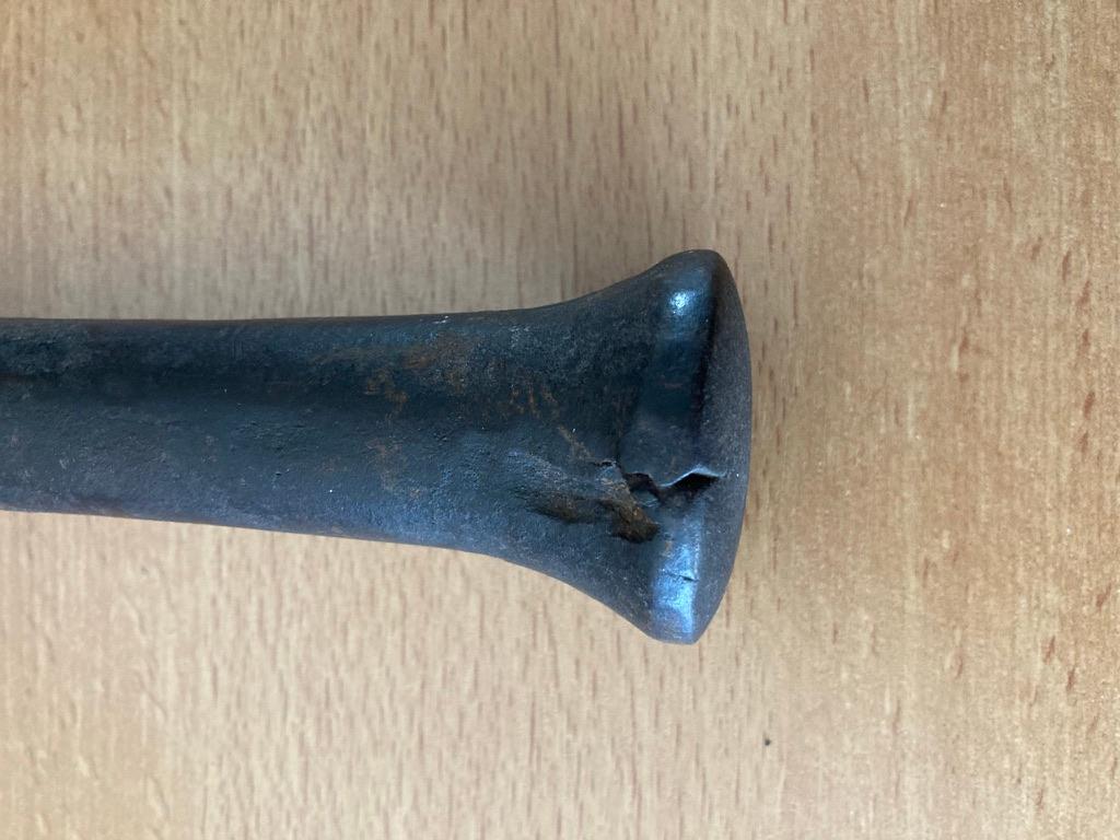 17th Century Norther European Wrought Iron Pestle, 8.5 Inches For Sale 5