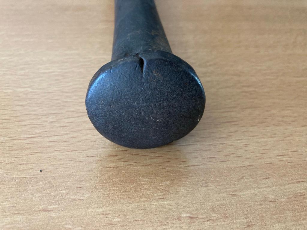 17th Century Norther European Wrought Iron Pestle, 8.5 Inches For Sale 3