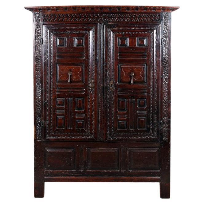 17th Century Oak Cabinet
