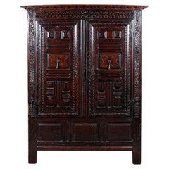 17th Century Oak Cabinet