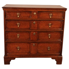 17th Century Oak Chest Of Drawers - England