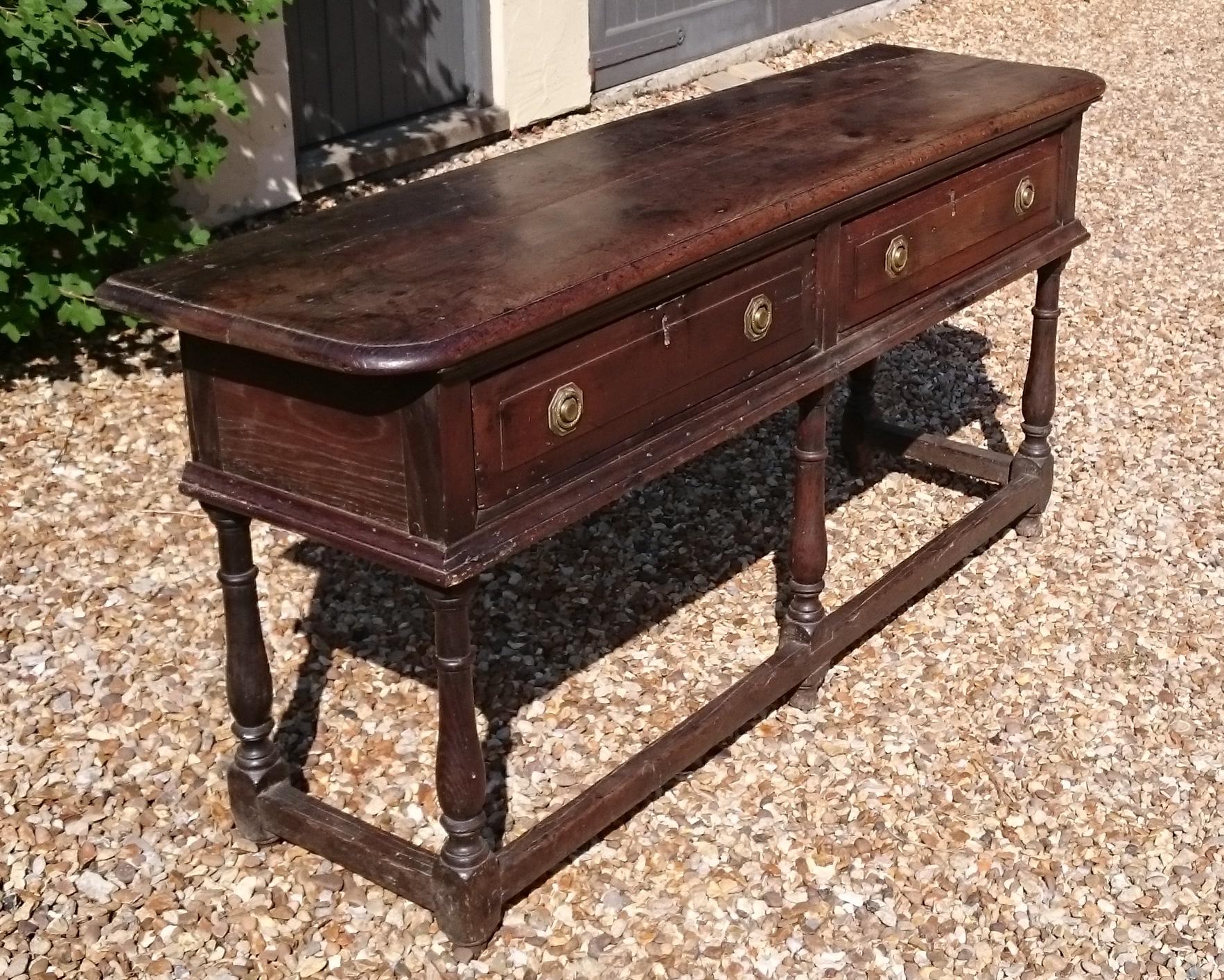 17th Century Oak Coffer For Sale 1
