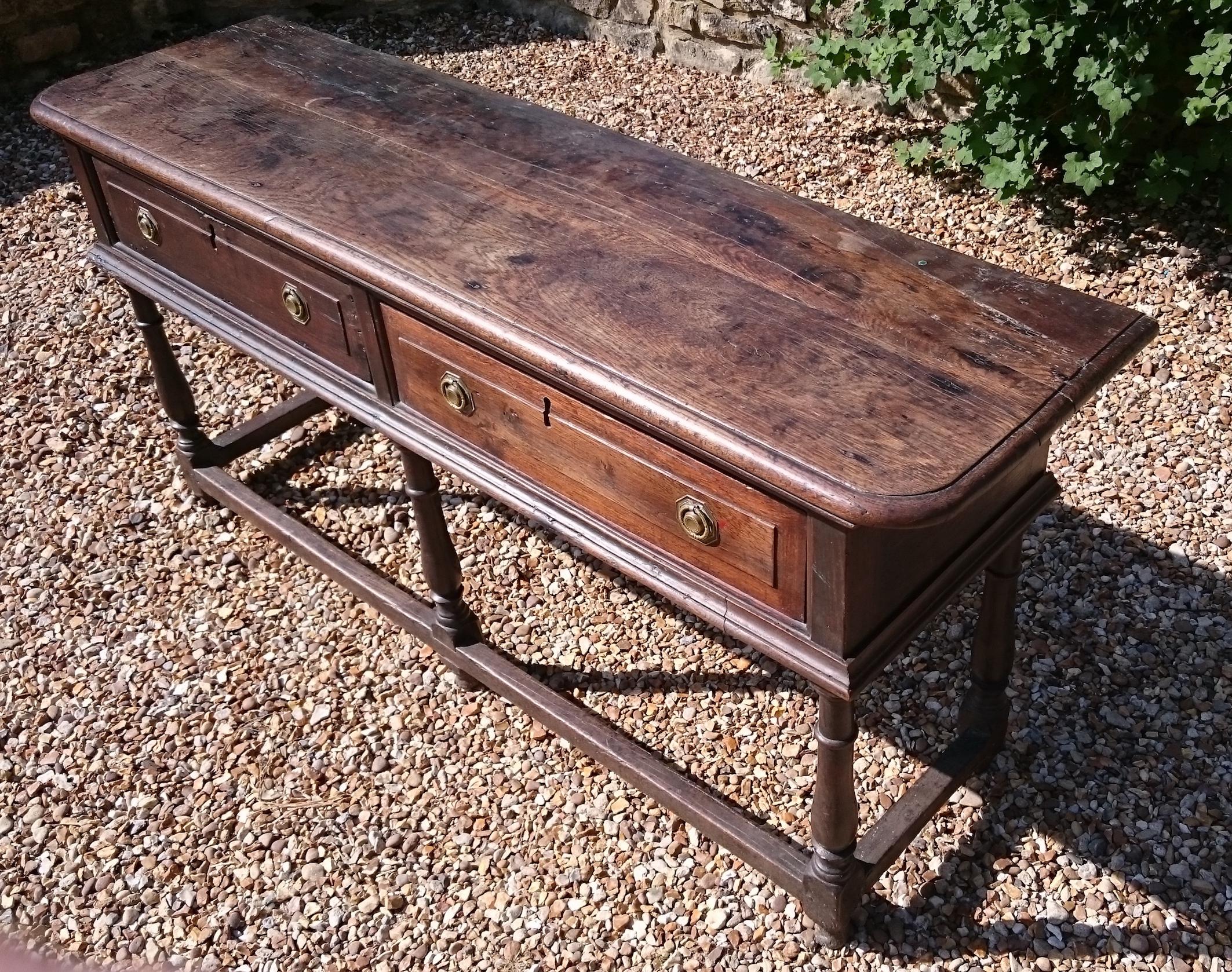 17th Century Oak Coffer For Sale 2