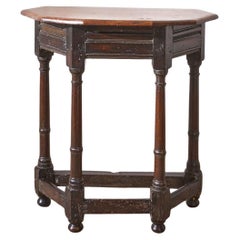 Tavolo da credenza in Oak del XVII secolo