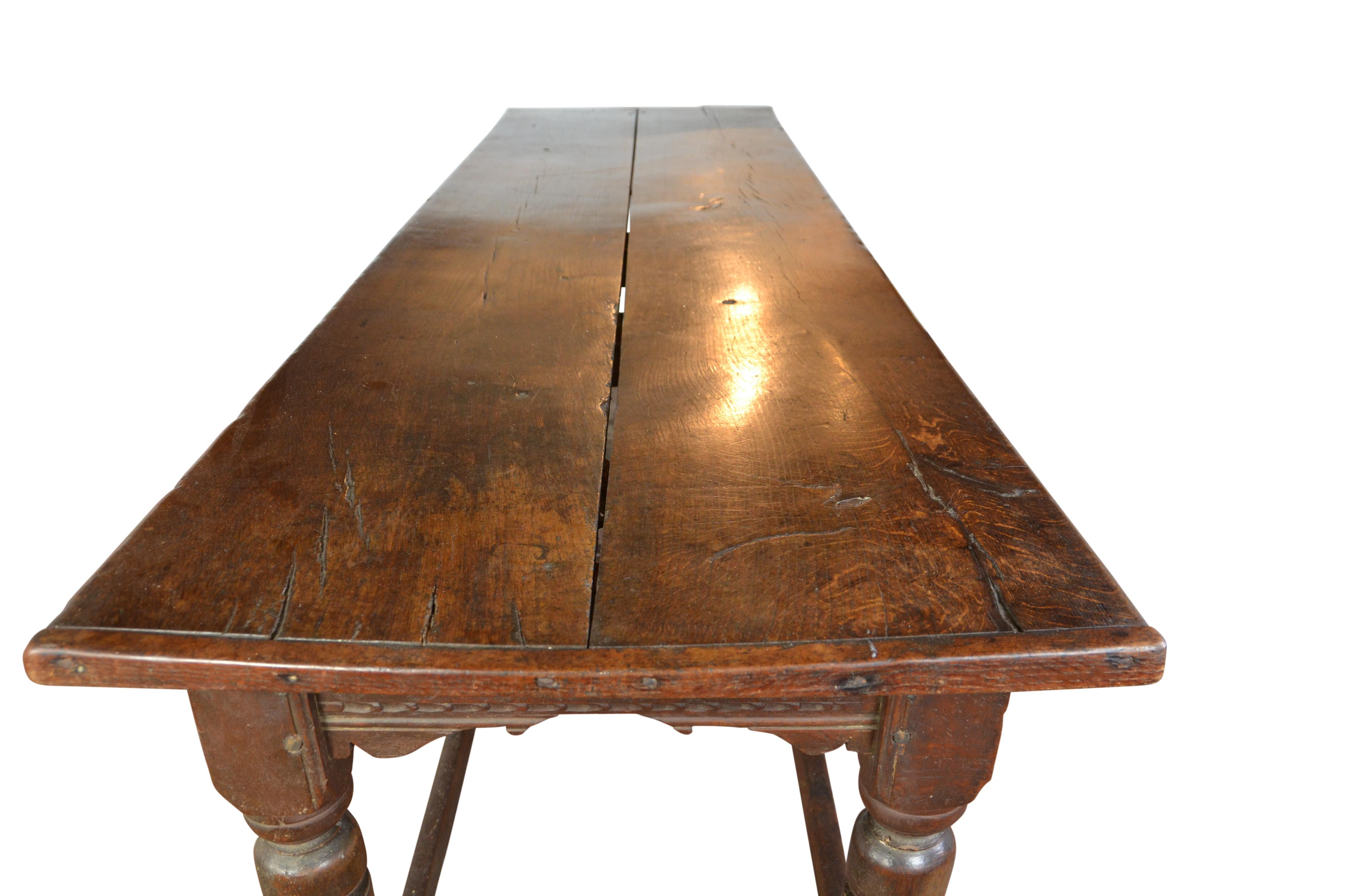17th Century Oak Refectory Table 3