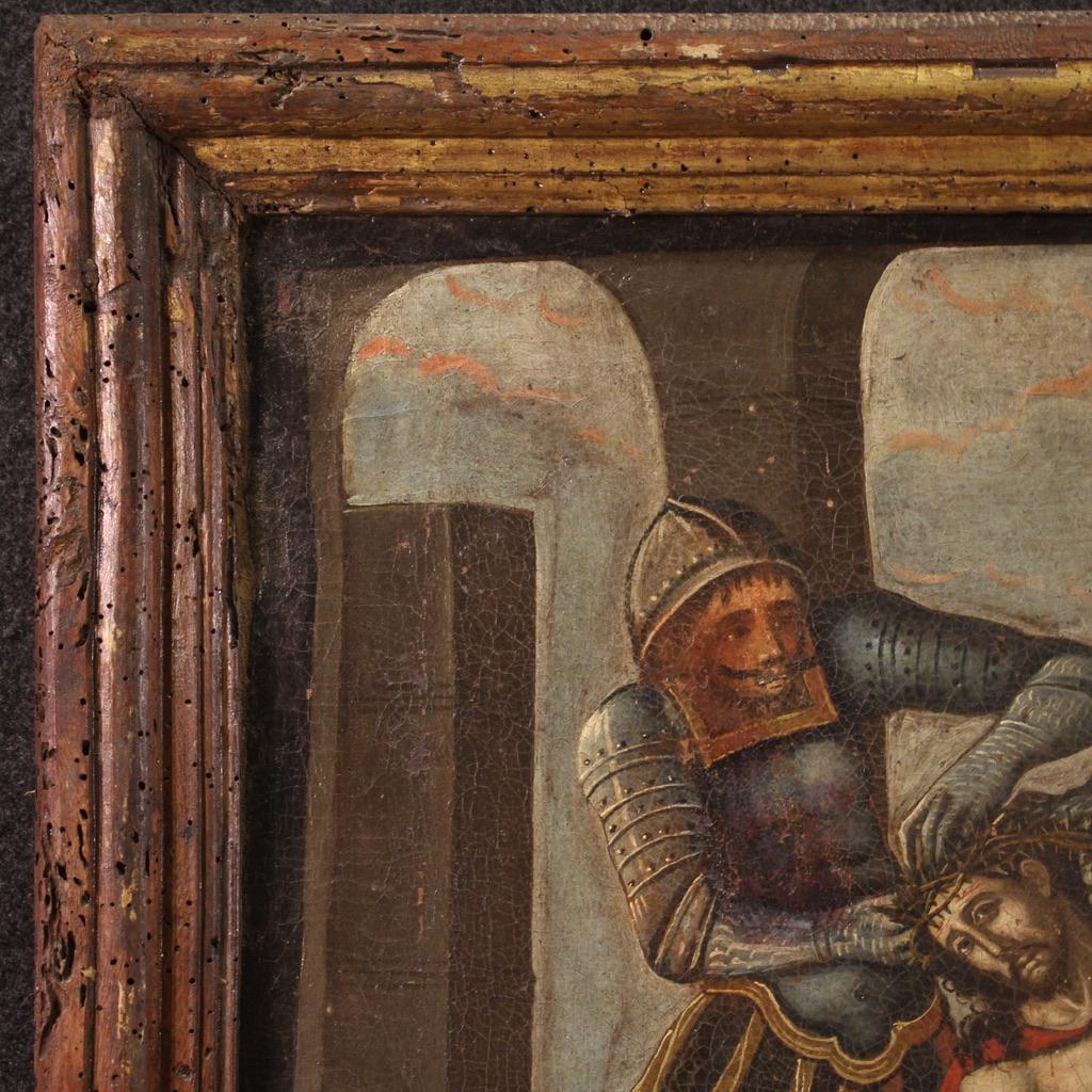 17. Jahrhundert Öl auf Leinwand Italienische Malerei Episoden aus dem Leben von Jesus 3