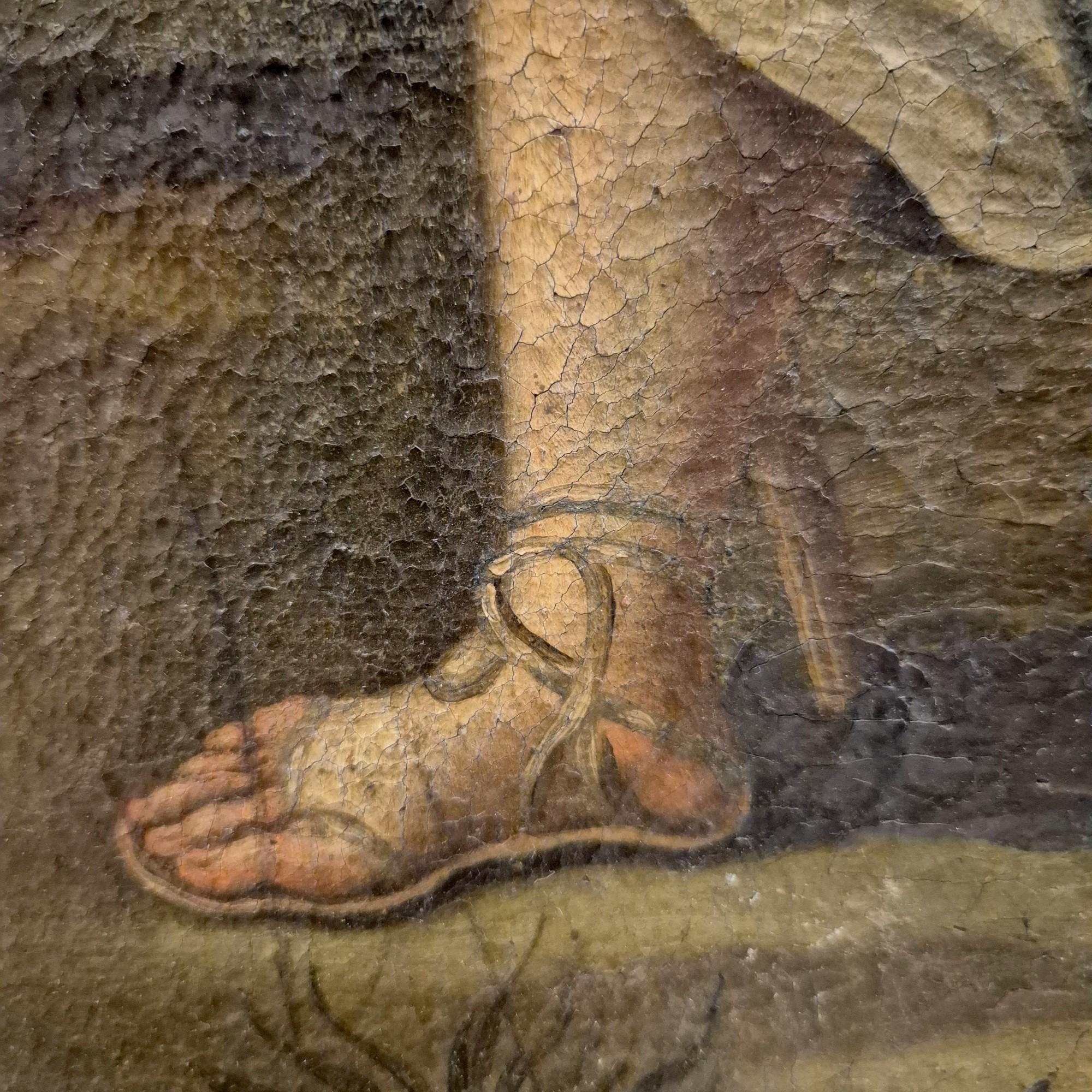 17th Century Oil-on-Canvas 