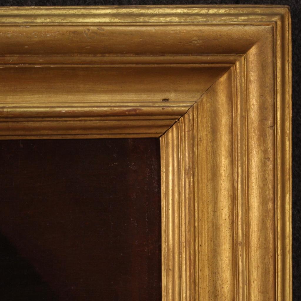 Huile sur toile vénitienne du 17ème siècle La réputation de Vasti en vente 3
