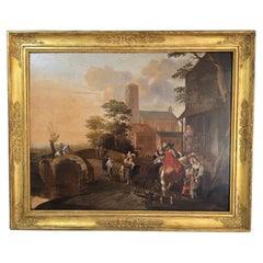 Olio su pannello del XVII secolo