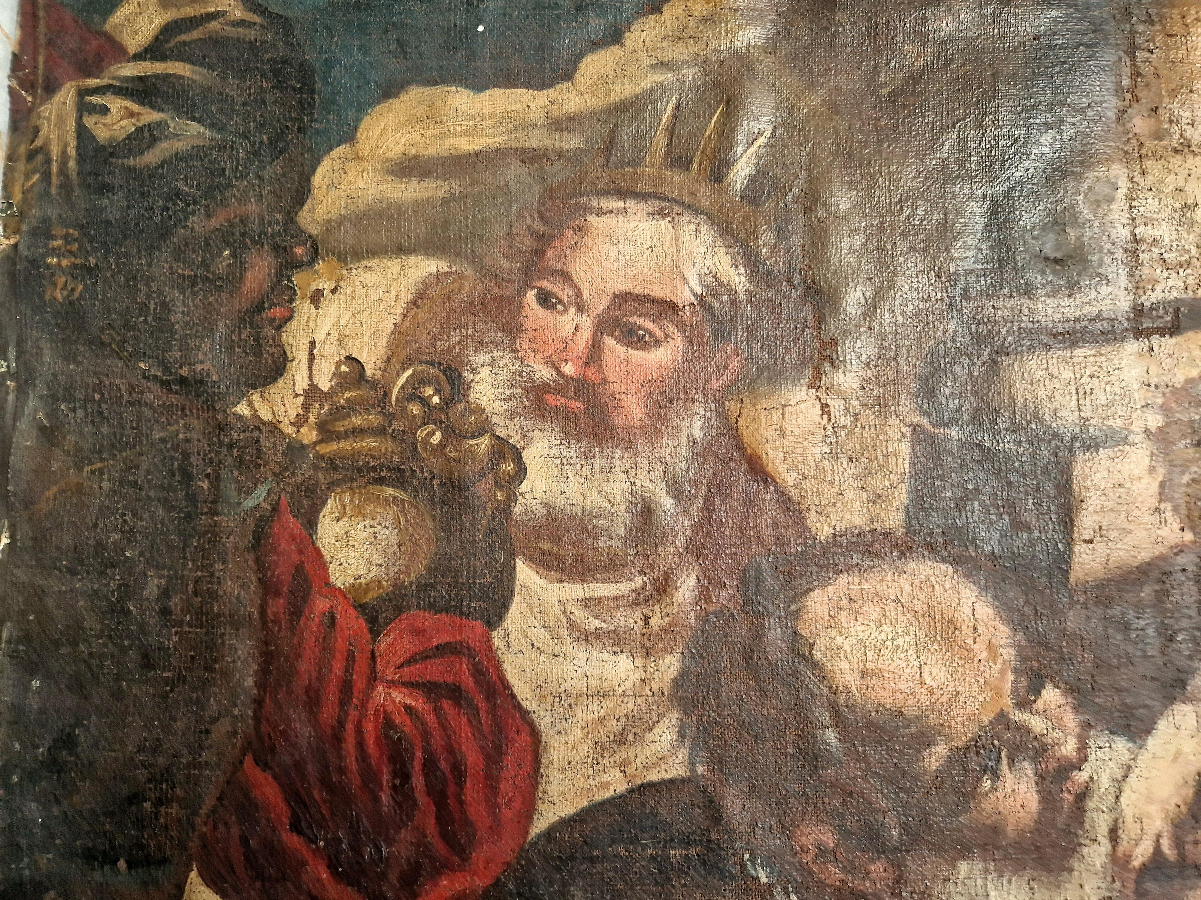 17th Century Oil Painting After Rubens 