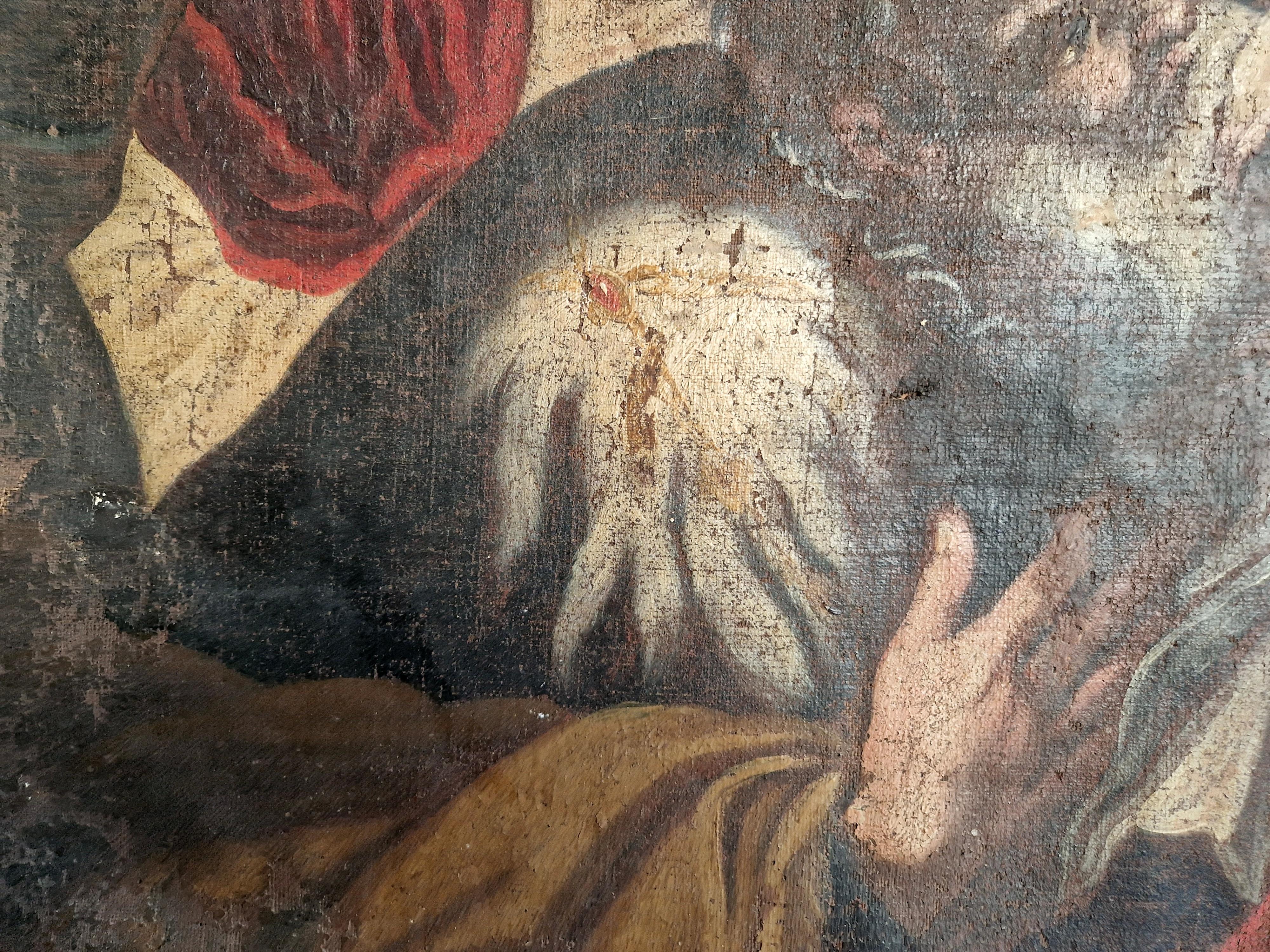 17th Century Oil Painting After Rubens 