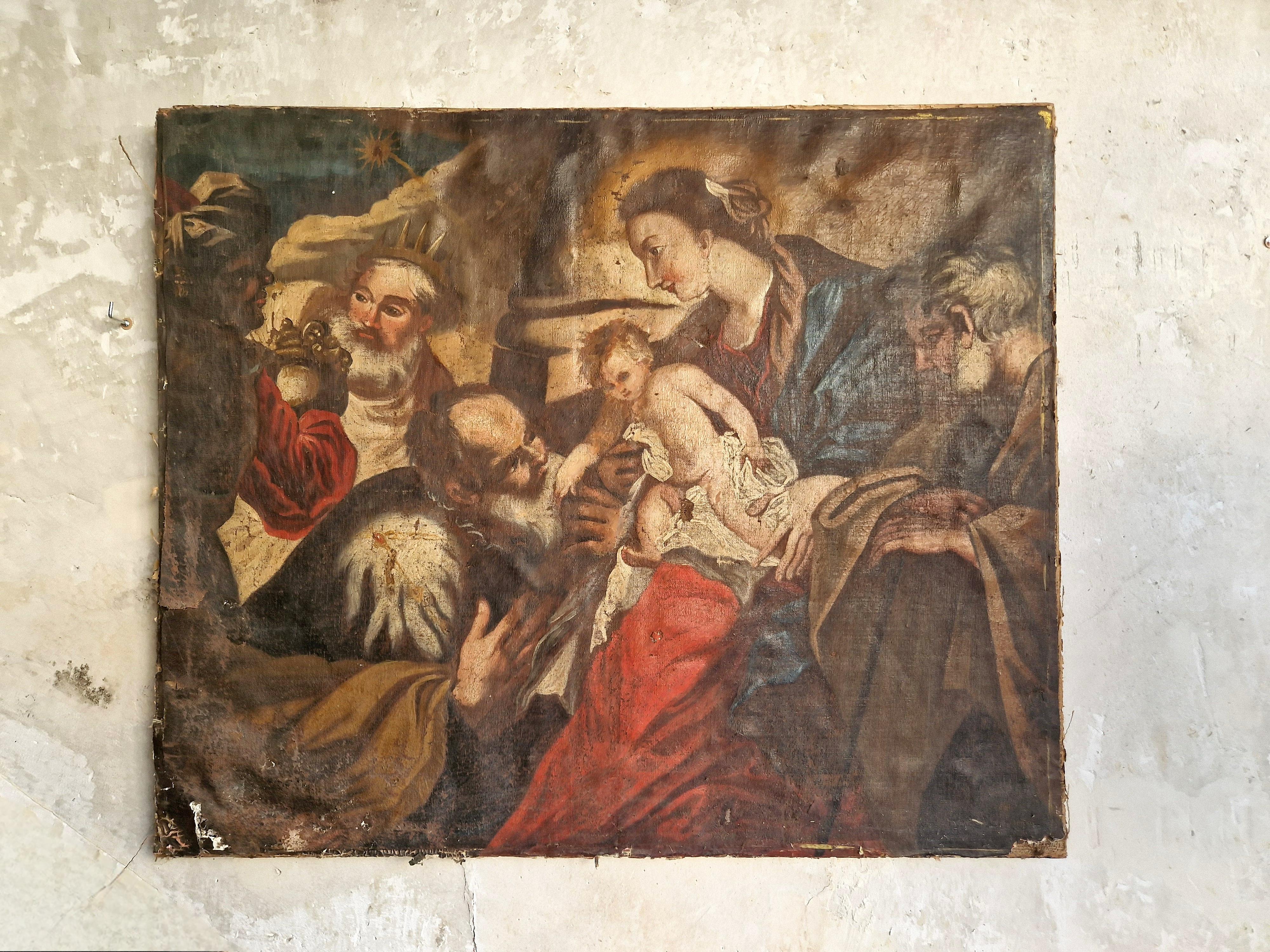 17th Century Oil Painting After Rubens 