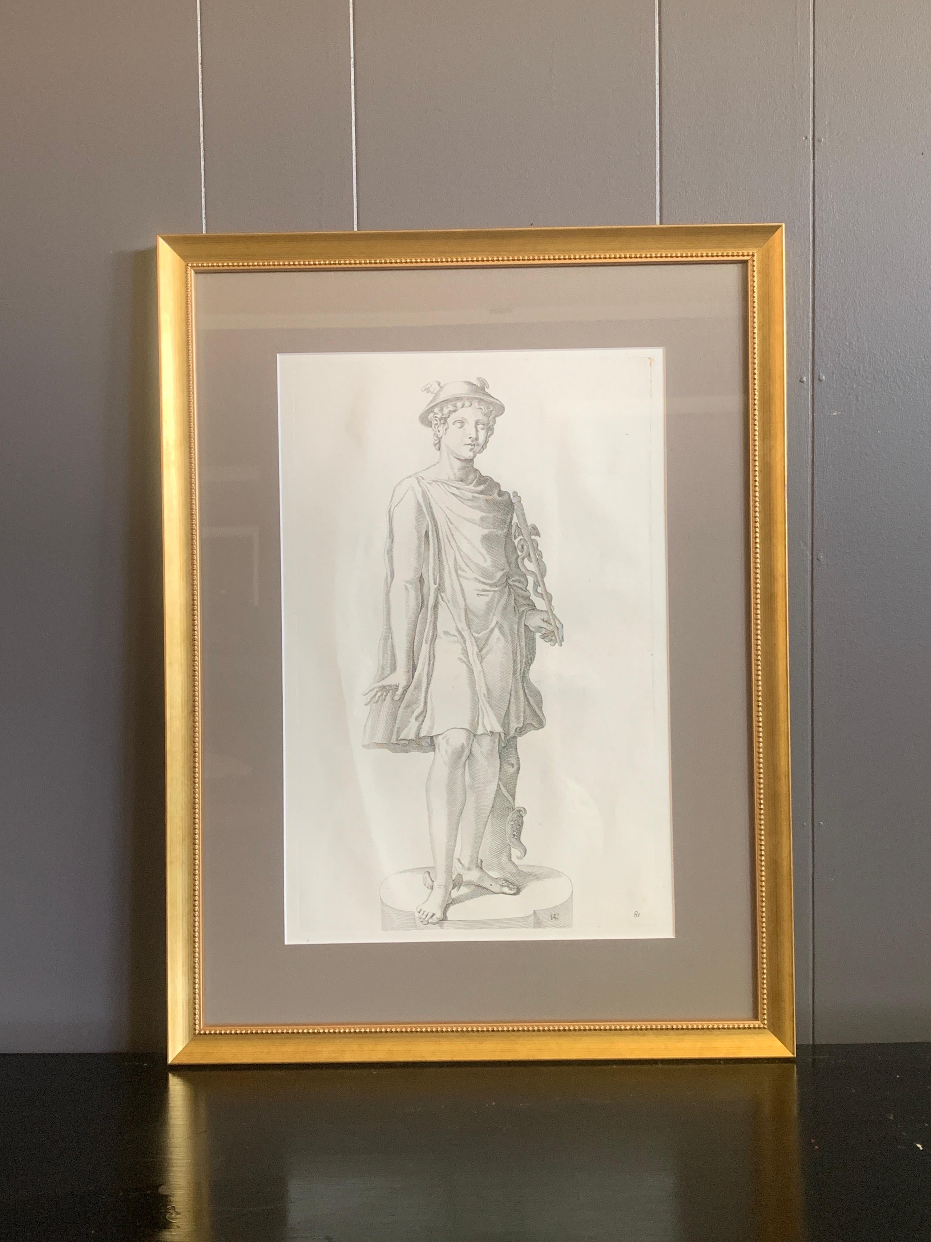 17th Century Old Master Engravings of Roman Statues, Set of Six For ...