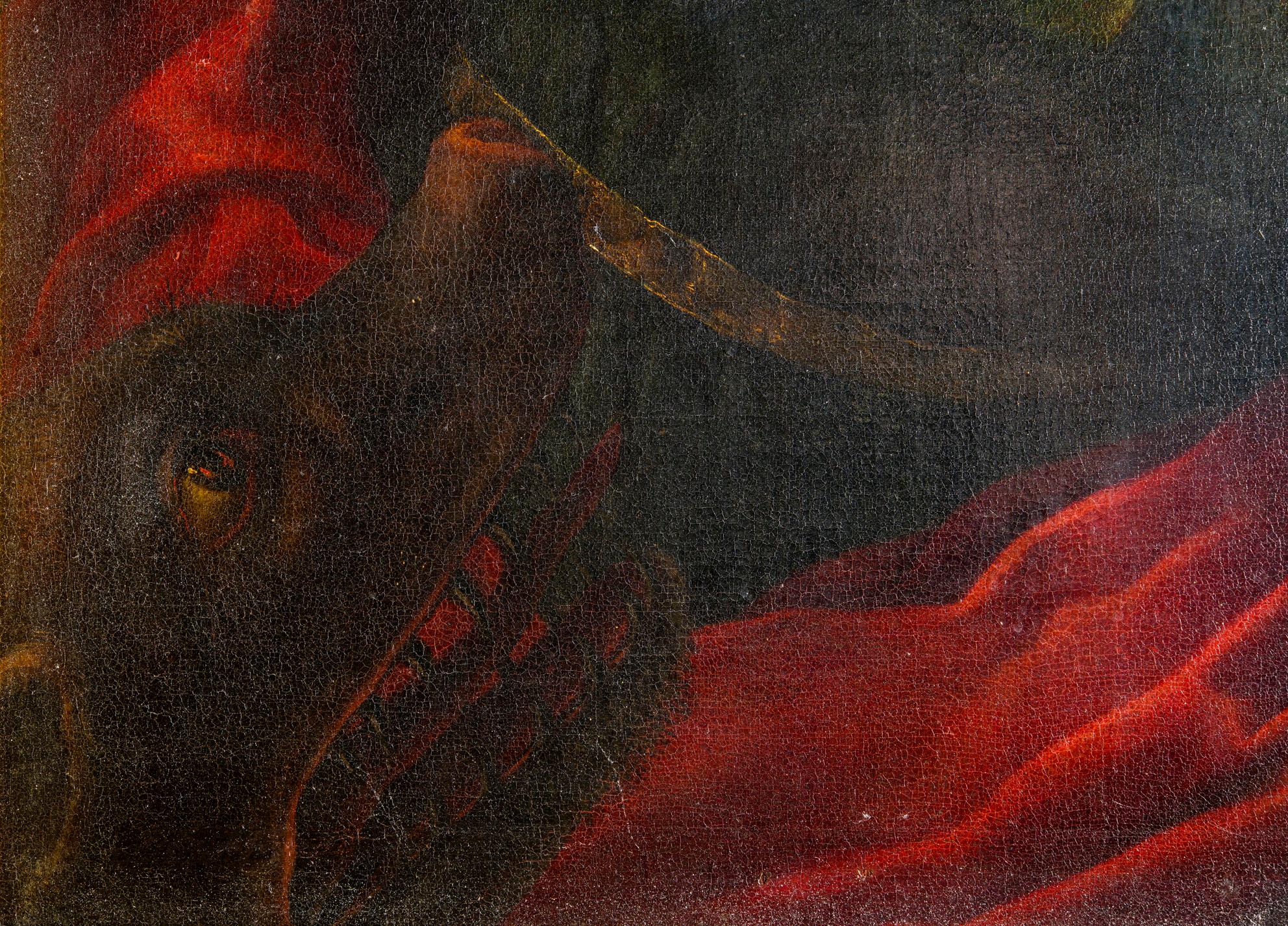 A very important painting by the great artist of the Florentine school, Onorio Marinari.
Dr. Silvia Benassai has confirmed Marinari’s authorship of the Saint Margaret of Antioch; available on demand, a historical-artistic fact sheet prepared by Dr.