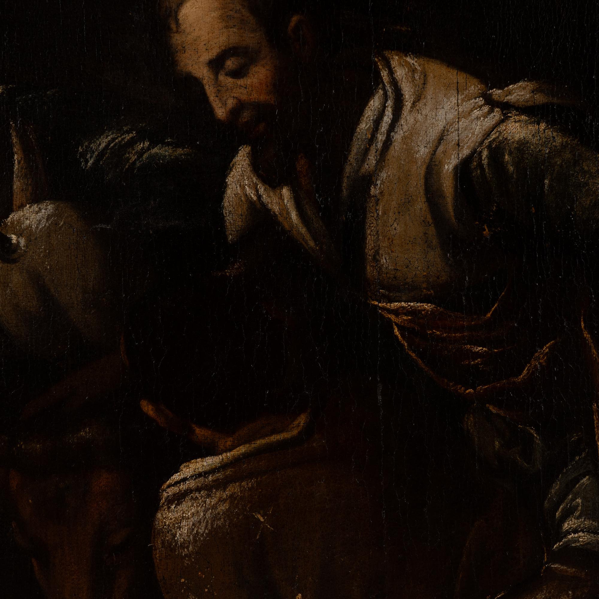 17th Century Original Oil on Canvas Painting of The Adoration of the Magi, Spain For Sale 2