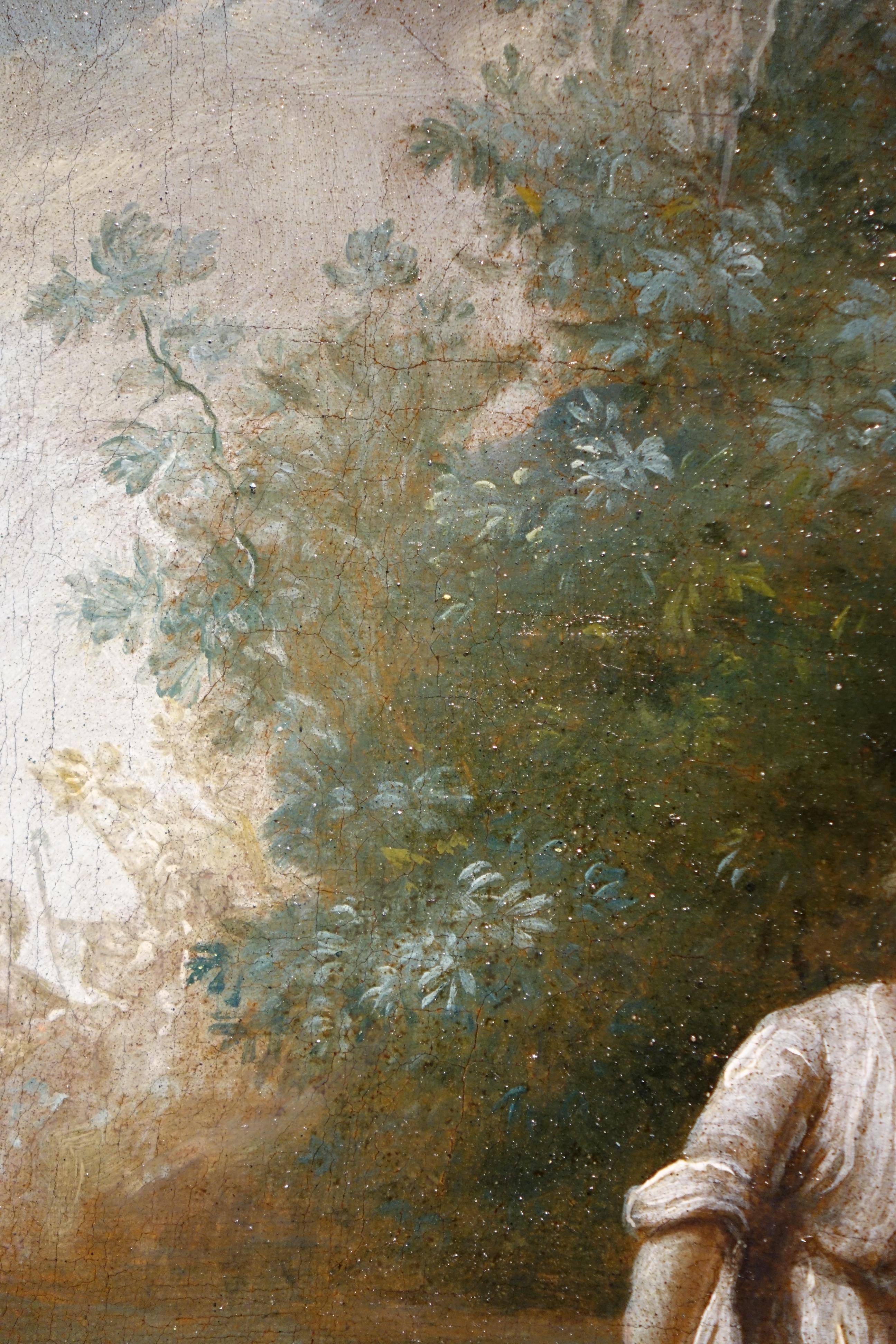 Gemälde des 17. Jahrhunderts, Öl auf Leinwand, Darstellung eines orientalischen Kaufmanns (18. Jahrhundert und früher)