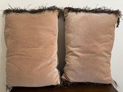 17th Century Pair Of Flemish Tapestry Fragment Pillows