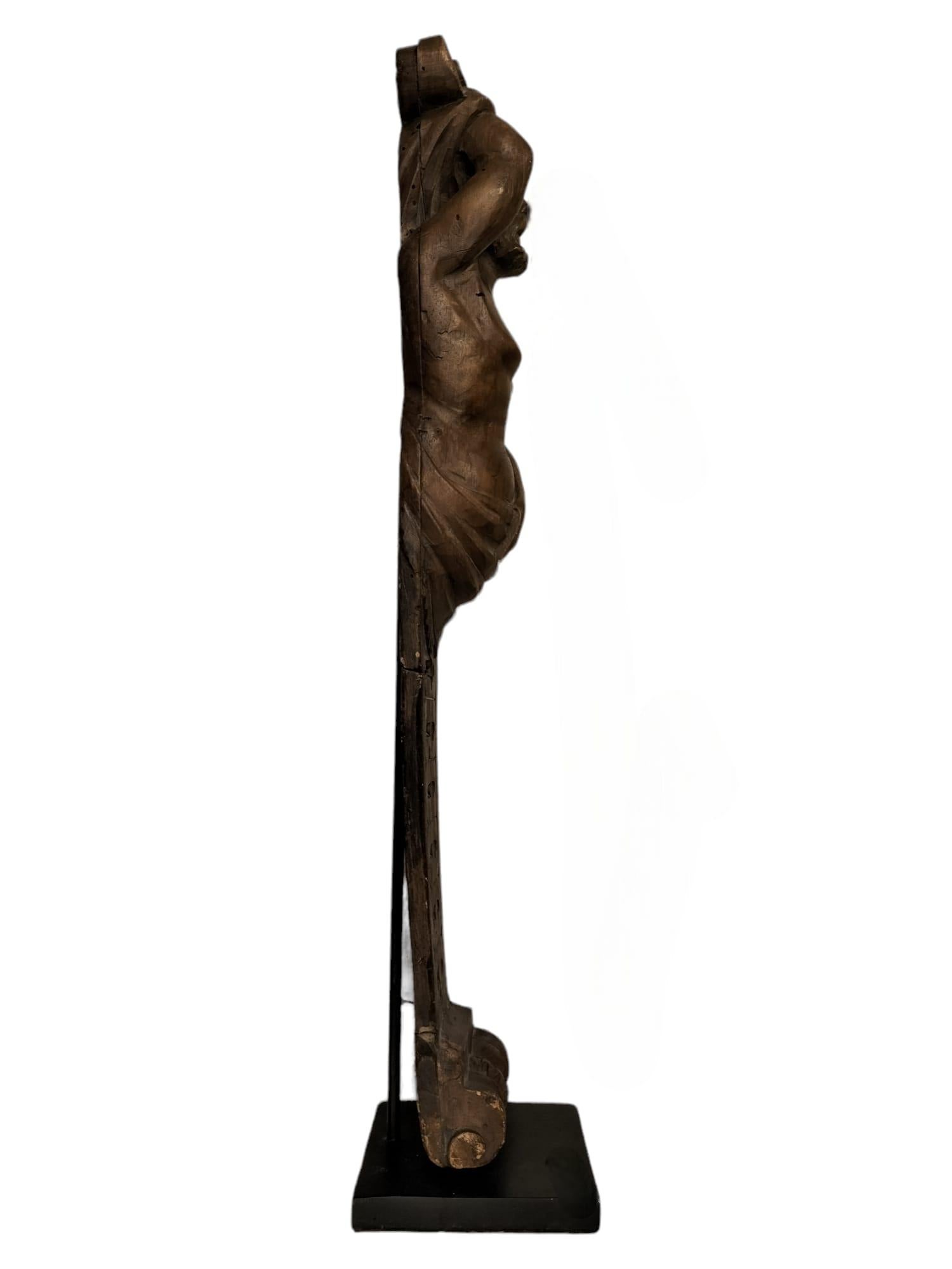 17. Jahrhundert Paar französische Karyatiden in Wood im Angebot 4