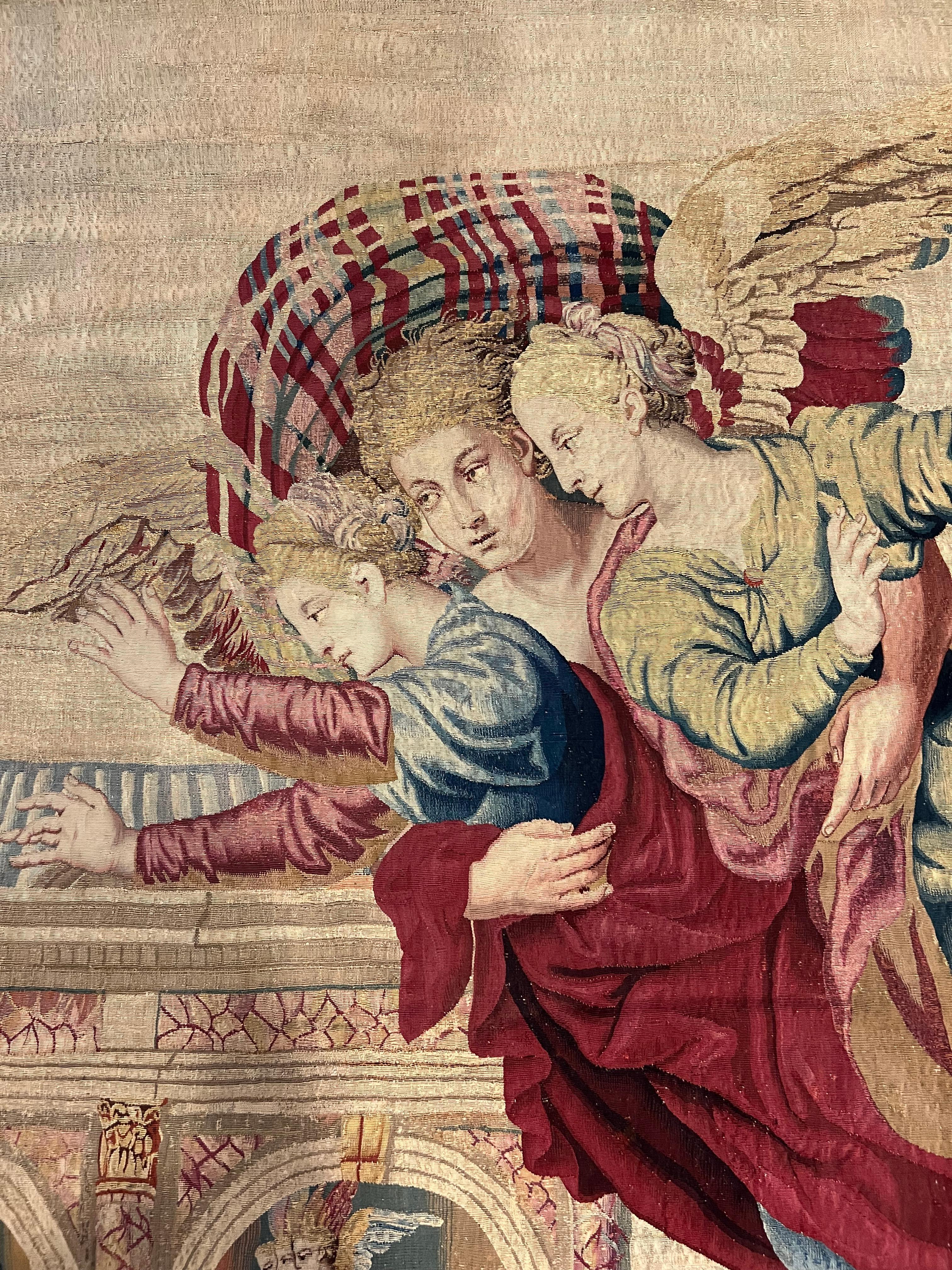 History of Psyche

17th Century Parisian Tapestry

Wool and Silk

200 x 299 cm, 79 x 118 in

Private French Collection





