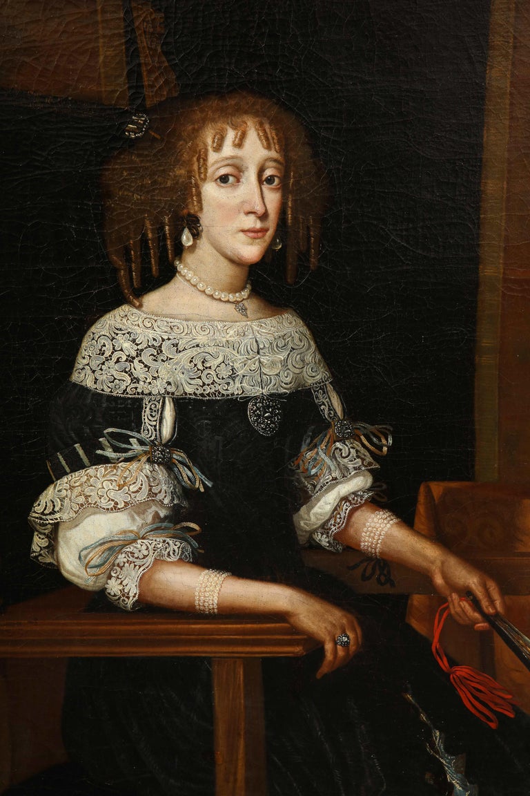 17th Century Portrait of a Noblewoman at 1stDibs