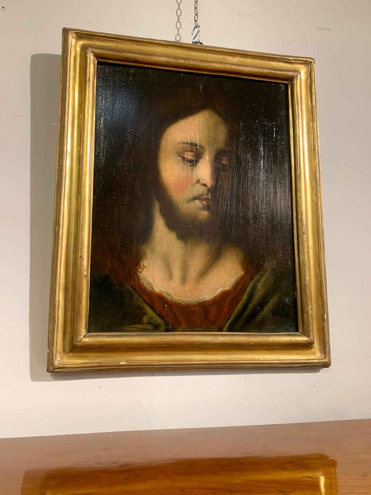 pORTRAIT CHRISTI PANTOKRATOR aus dem 17. Jahrhundert (Italian) im Angebot