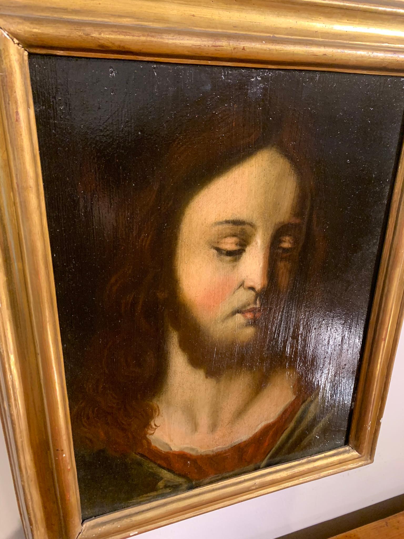 pORTRAIT CHRISTI PANTOKRATOR aus dem 17. Jahrhundert (17th Century) im Angebot