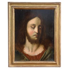 17th CENTURY PORTRAIT OF CHRIST PANTOCRATOR