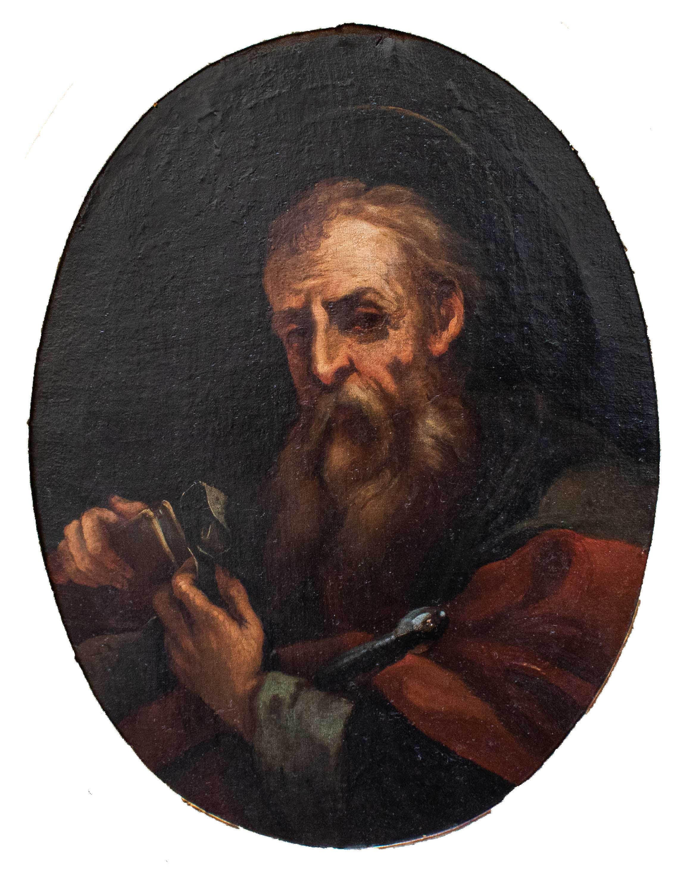 17th century

Portrait of Saint Paul

Measures: Oil on oval canvas, 67 x 50 cm - with frame 81 x 64 cm

The portrait examined here depicts the Apostle Paul, or Paul of Tarsus, sent as a missionary of the Gospel between the Greeks and the pagan