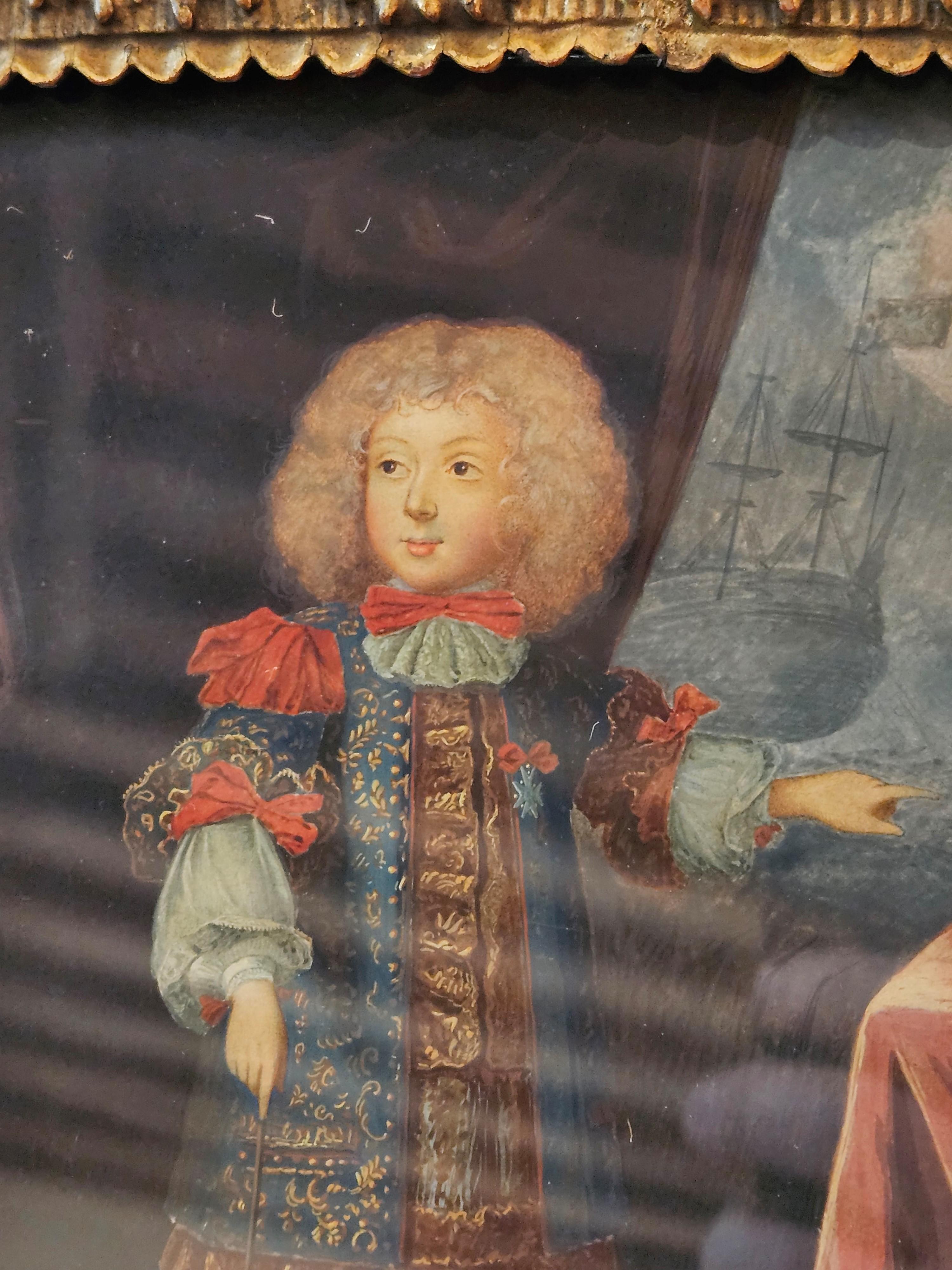 18th Century and Earlier 17th Century Portrait of the Duke du Maine For Sale