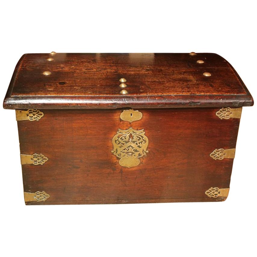 17th Century Portugese Mahogany Chest or Box