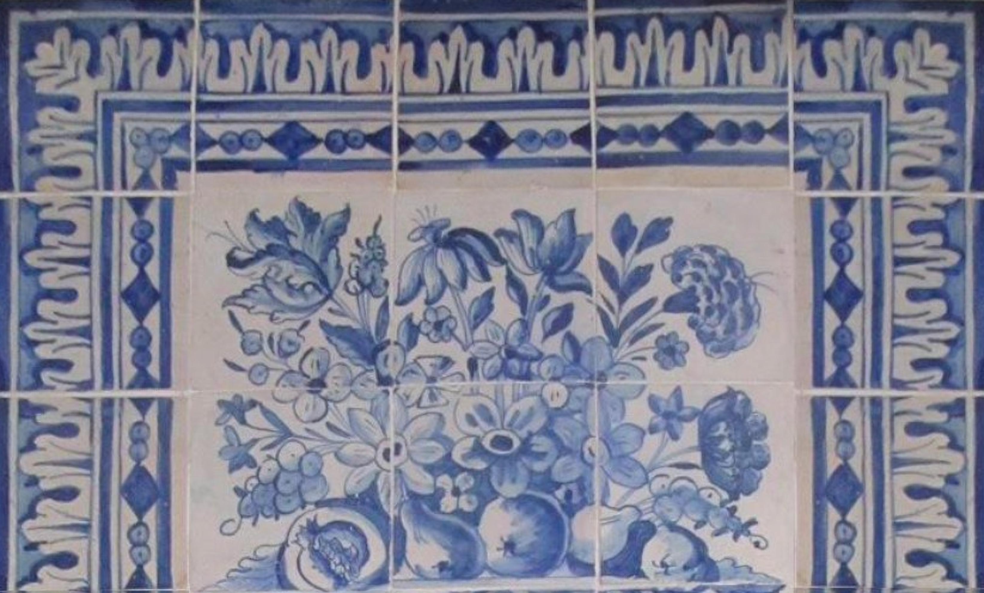 Baroque Panneau portugais du 17ème siècle « Azulejos » en vente