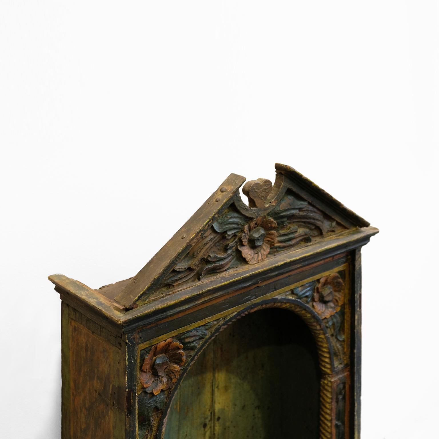 Wood 17th Century Portuguese Colonial Oratory