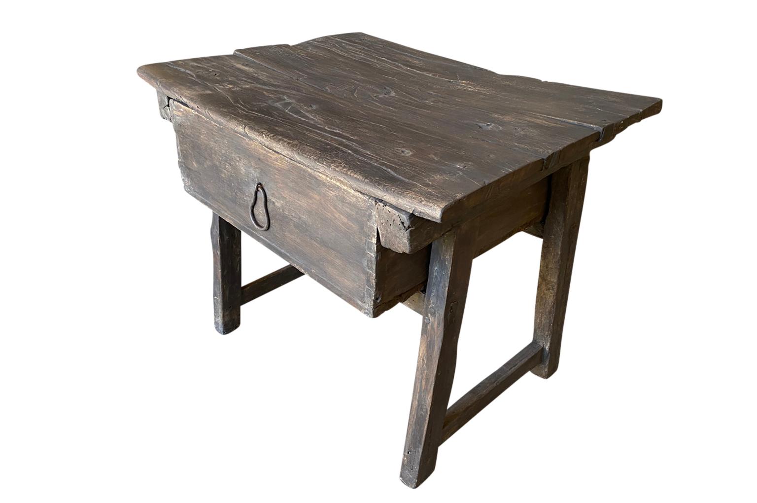 18th Century and Earlier 17th Century Portuguese Side Table For Sale