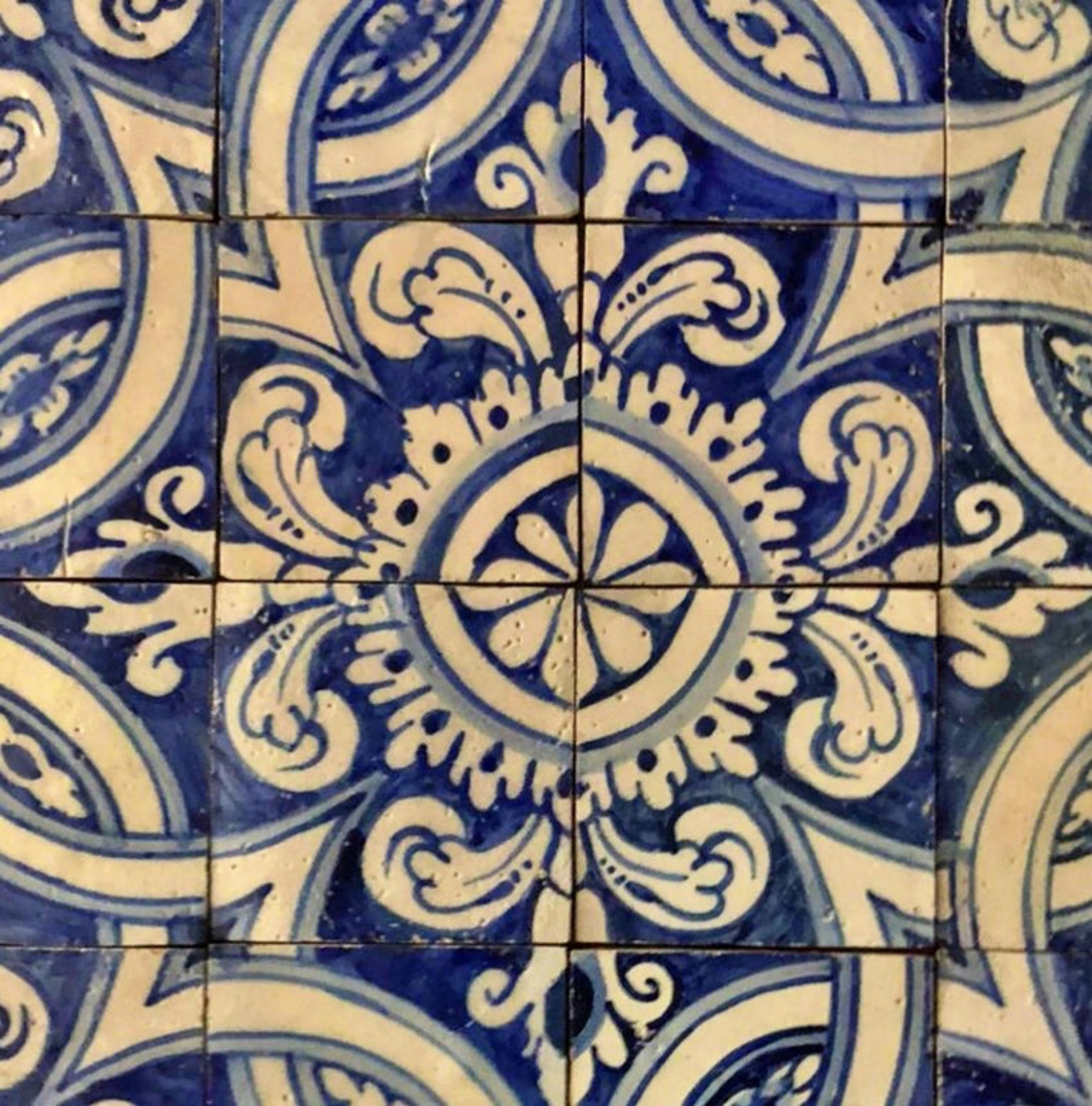Portugiesische Kachelplatte aus dem 17. Jahrhundert (Barock) im Angebot