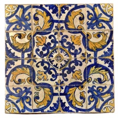 Antique 17th century Portuguese Tile Panel