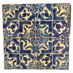 Pannello di piastrelle portoghesi del XVII secolo
