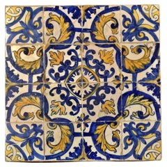 17th century Portuguese Tile Panel