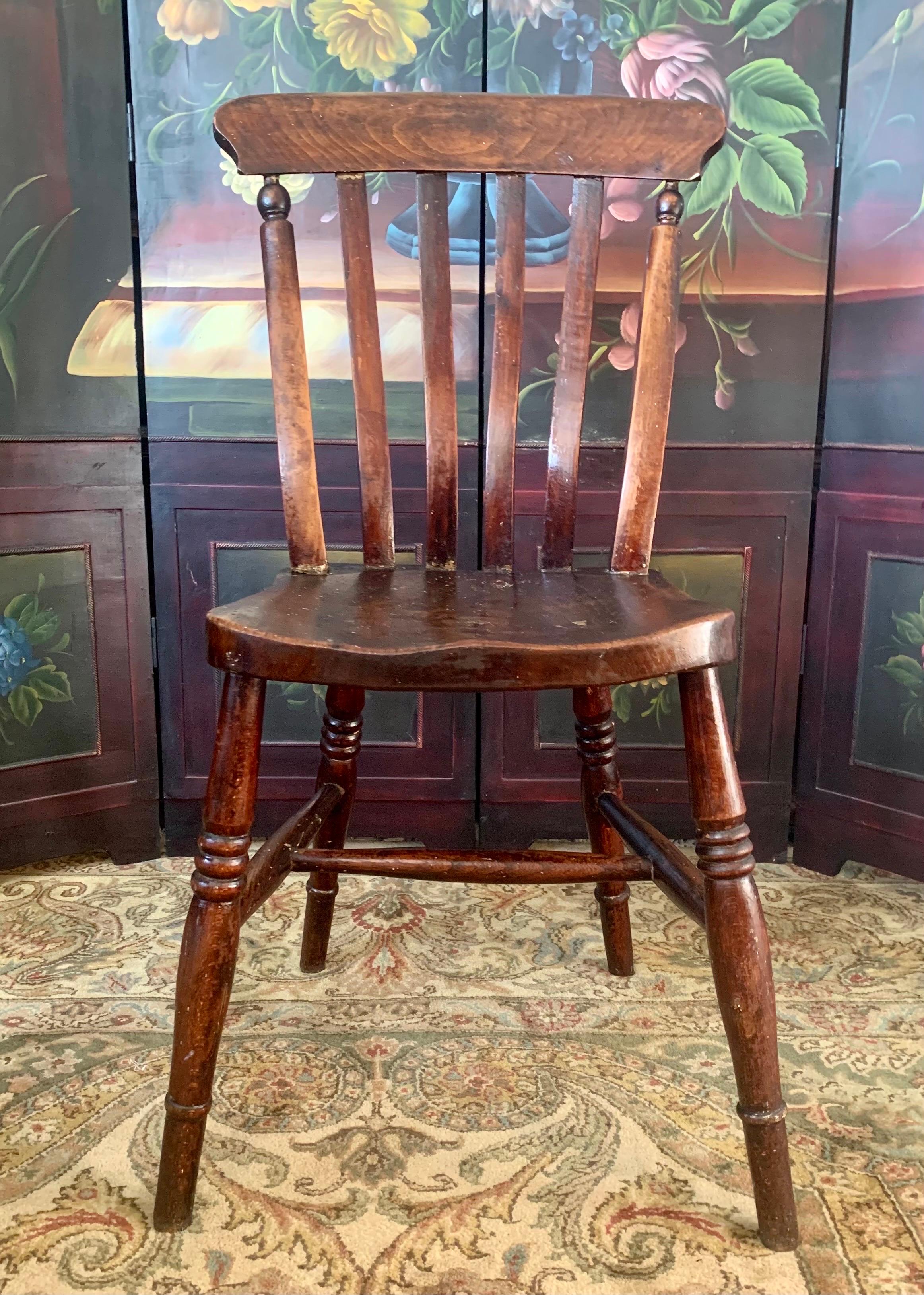 18th Century and Earlier 17th Century Quaker Style Chair For Sale