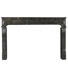 17th Century Rare European Original Antique Fireplace Mantle