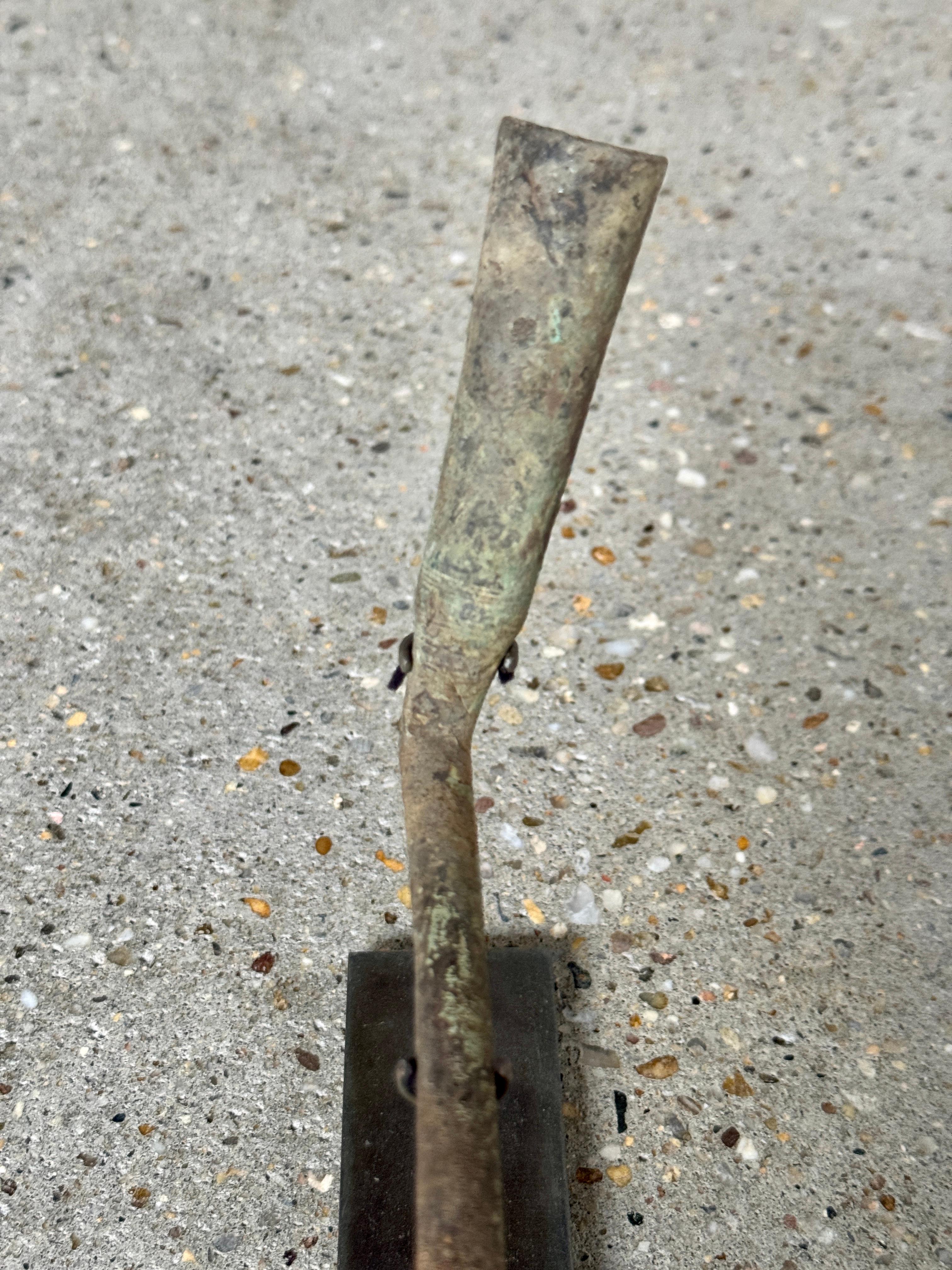 Rare pipe à tabac médiévale d'Asie du Sud-Est du 17e siècle en vente 7