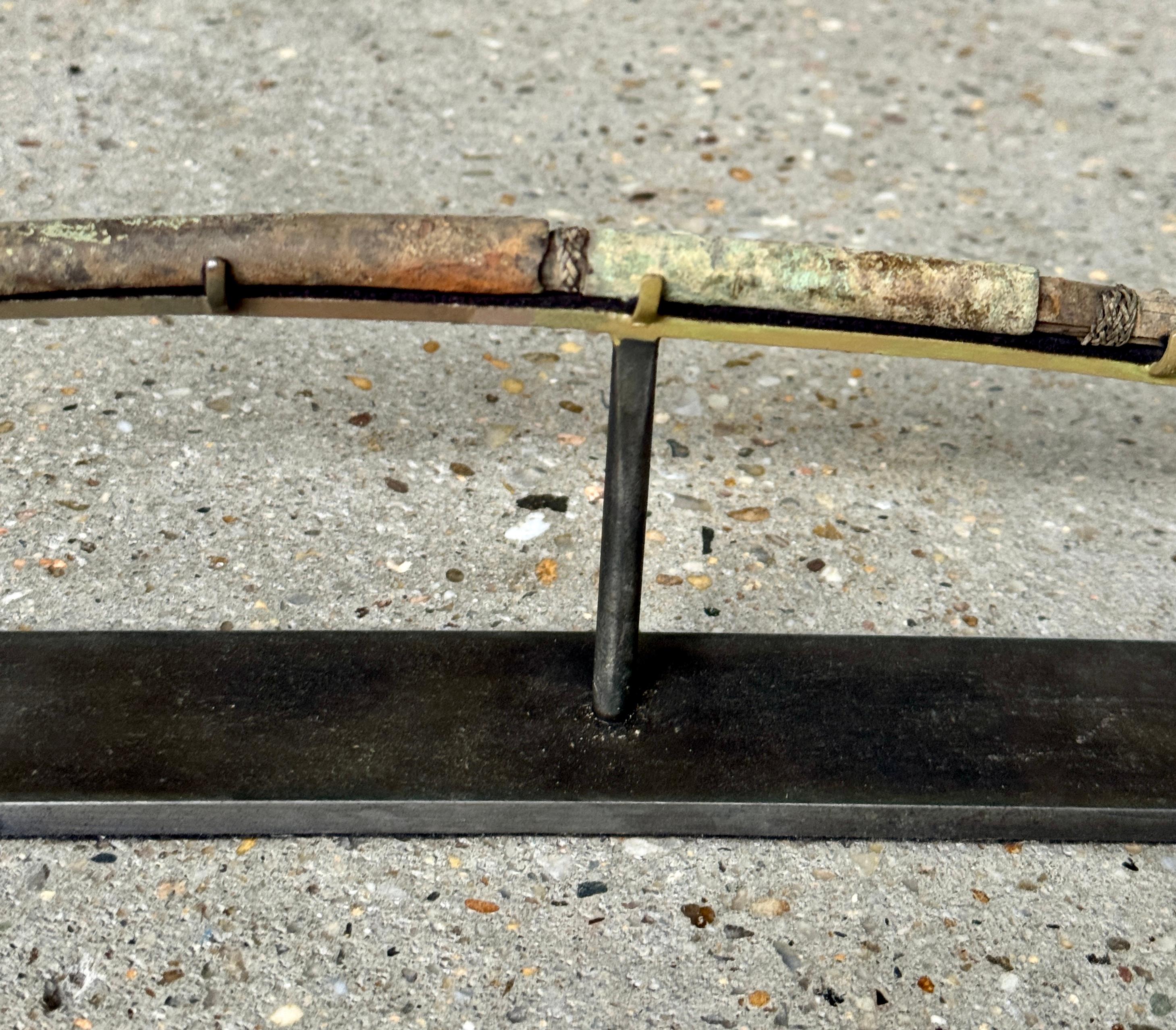 Rare pipe à tabac médiévale d'Asie du Sud-Est du 17e siècle en vente 12