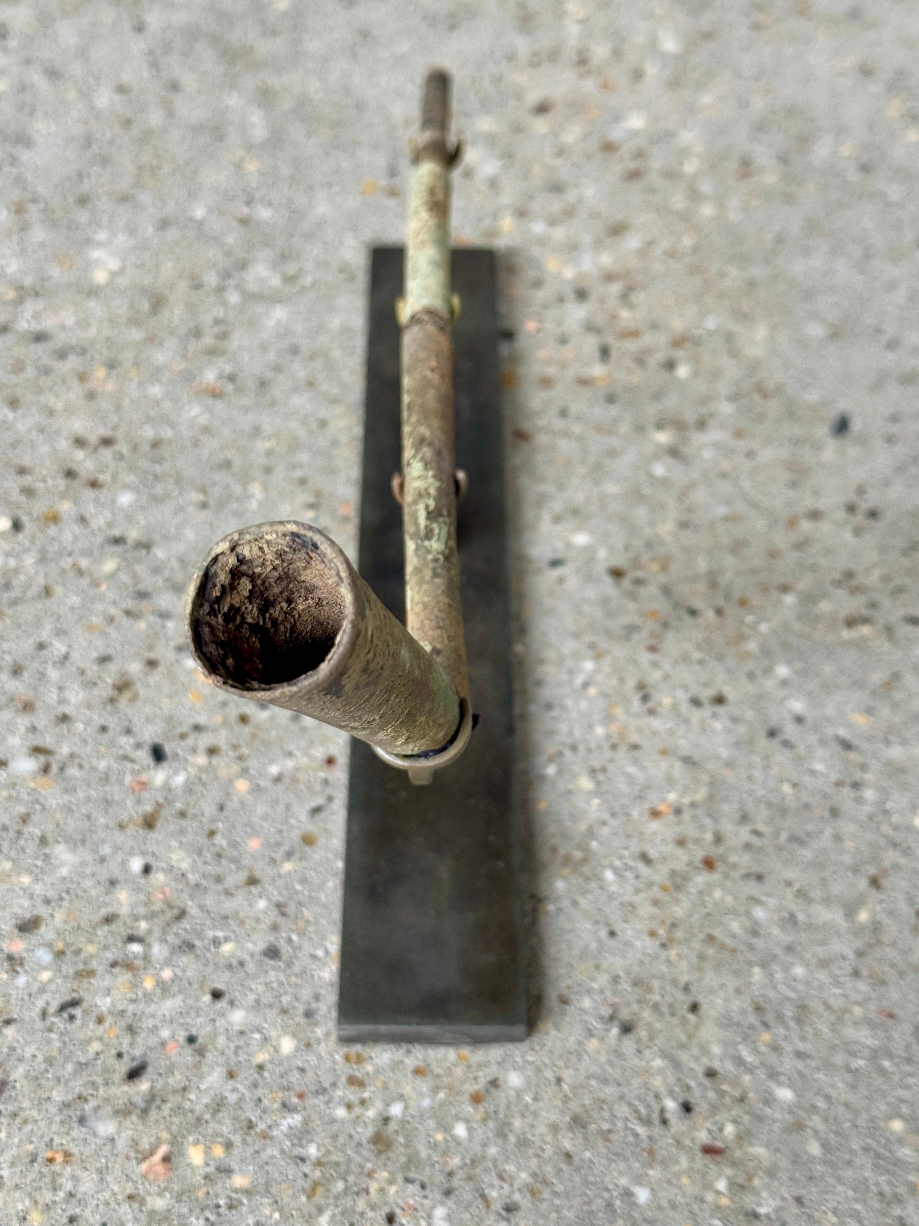 Rare pipe à tabac médiévale d'Asie du Sud-Est du 17e siècle Bon état - En vente à Wainscott, NY