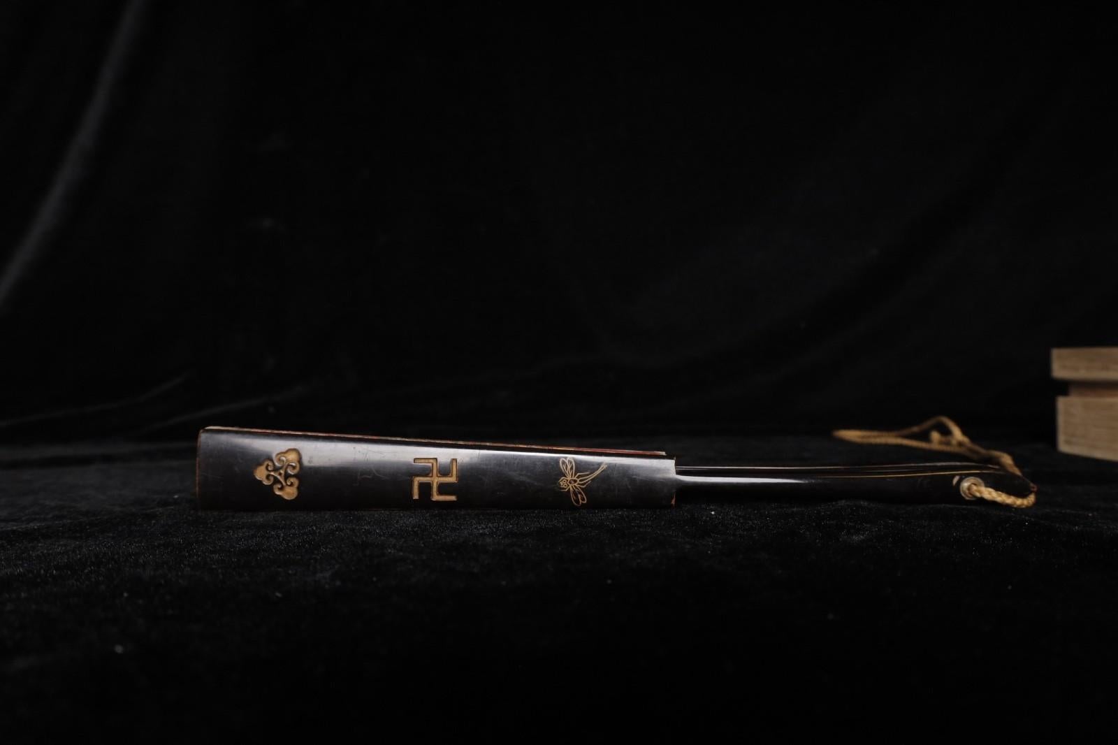 Seltener Samurai-Kriegsfächer aus dem 17. im Angebot 5