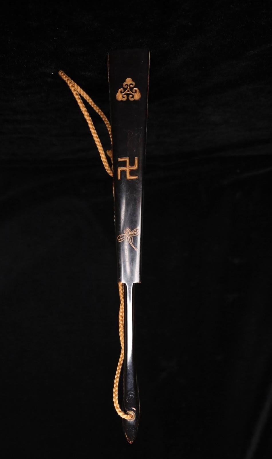 Seltener Samurai-Kriegsfächer aus dem 17. im Angebot 6
