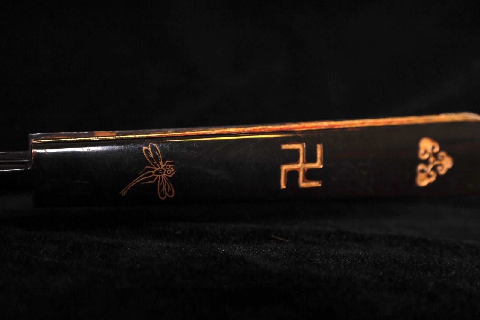 Seltener Samurai-Kriegsfächer aus dem 17. (Handgefertigt) im Angebot