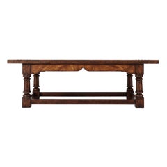 17th Century Refectory Form Cocktail Table