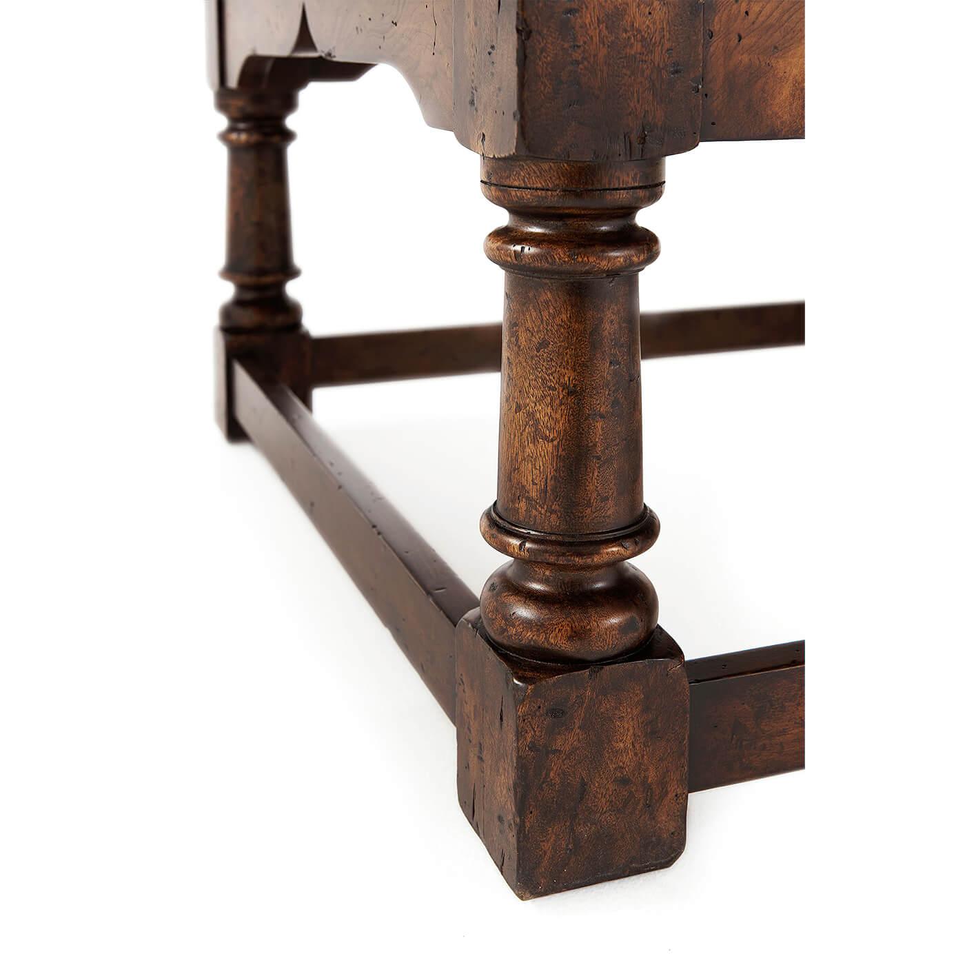 17th Century Refectory Form Cocktail Table In New Condition For Sale In Westwood, NJ